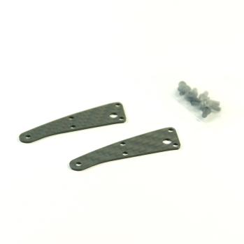 SWORKz Pro Composite Carbon Versteifung Querlenker vorne oben 1,5mm (2)